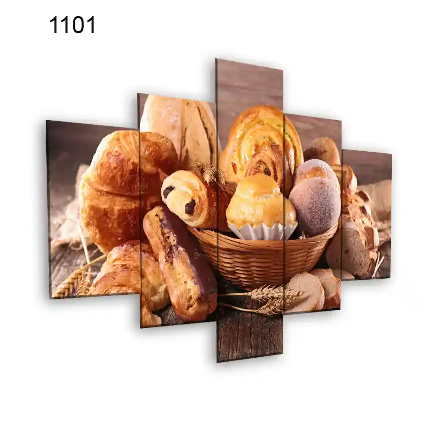Home 1101:لوحة المخابز والحلويات من خمس اطارات
