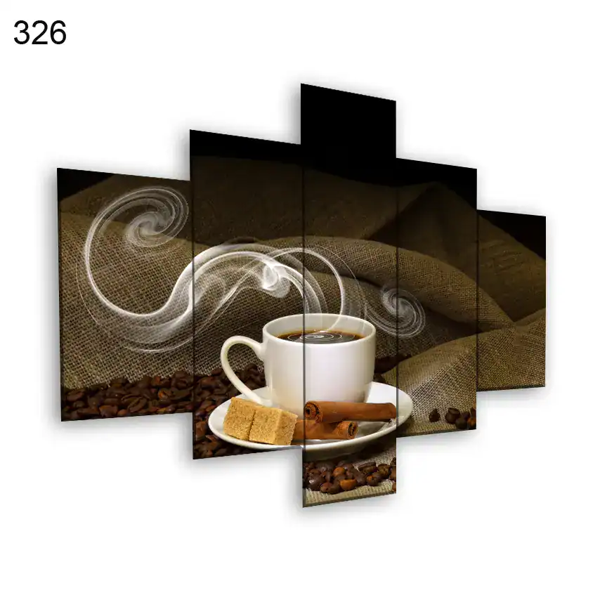 326:لوحة المقاهي من خمس اطارات