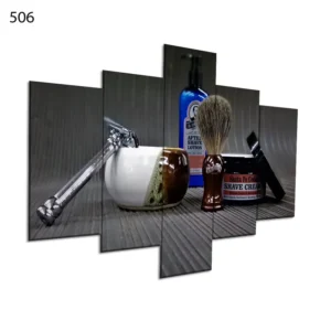 506:لوحة الحلاقة من خمس اطارات