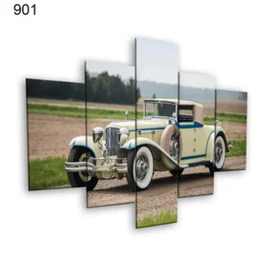 901:لوحة السيارات من خمس اطارات